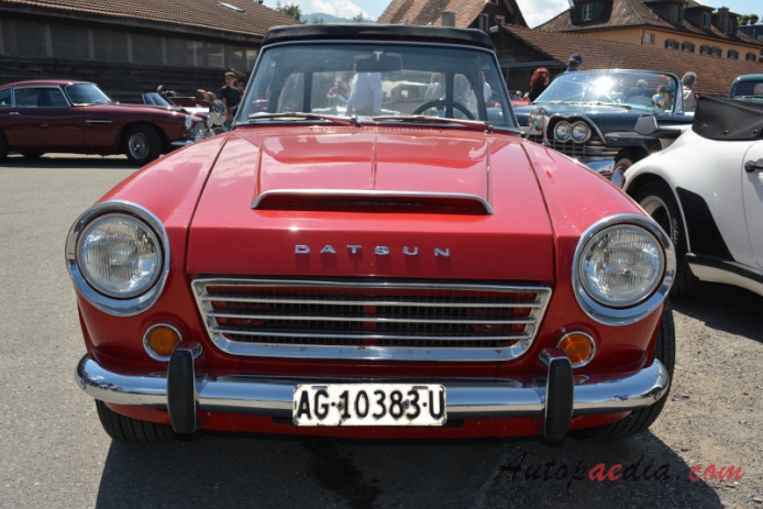 Datsun Sports (Fairlady) 1959-1970 (1967-1970 Sports 2000 SRL311/SR311), front view