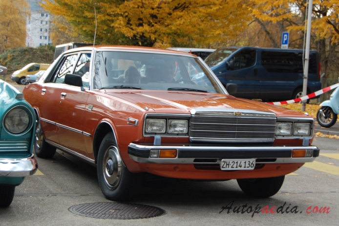 Nissan (Datsun) Laurel 3rd generation (C230) 1977-1980 (1978-1980 240L sedan 4d), right front view