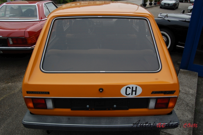 Volkswagen Golf Mk1 (Typ 17) 1974-1983 (1979 1.5L GLS hatchback 3d), tył