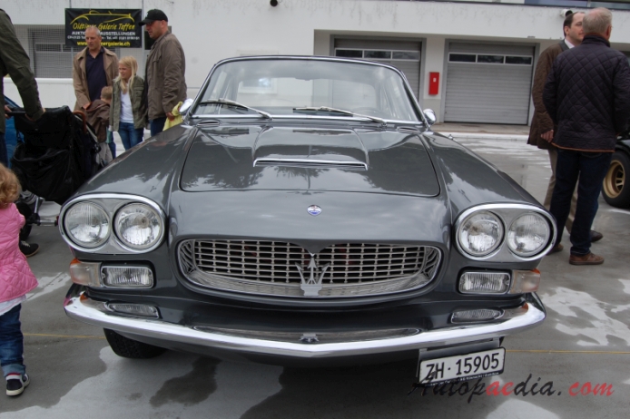 Maserati Sebring 1962-1969 (1965-1969 Series II Coupé 2d), front view, Autopaedia: Encyclopaedia ...