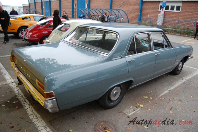 Opel Kapitän 7th generation A 1964-1968 (sedan 4d), right rear